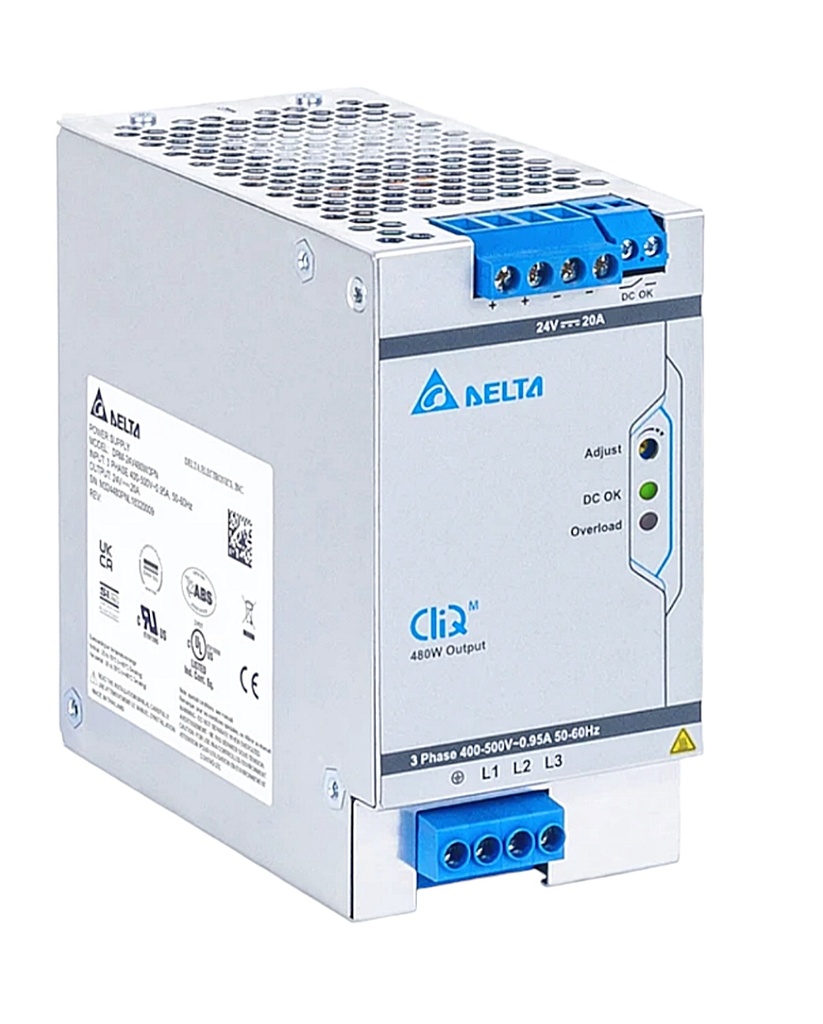 Power supply Delta Electronics DRM-24V480W3PN